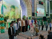 جشن بزرگ نیمه شعبان در سقز؛ حسینیه میزبان عاشقان حضرت مهدی(عج)