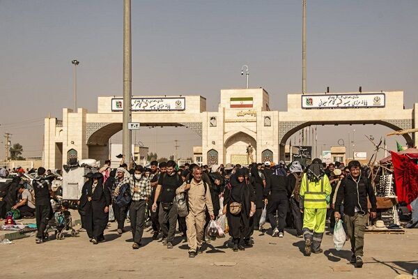 تردد بیش از ۲۲ هزار نفر از مرز مهران 