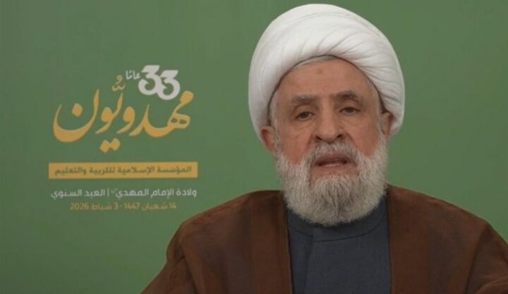 شیخ نعیم قاسم:  ایران توانایی شکست اسرائیل و آمریکا را دارد/ حاملان پرچم امام زمان(عج) پیروز تاریخ‌اند