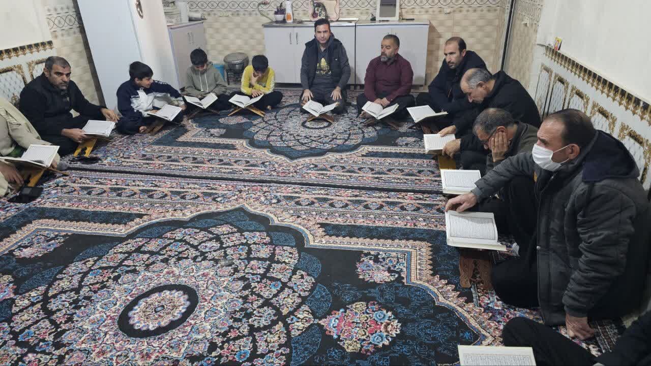 برگزاری جلسه هفتگی قرآن کریم در سرپل ذهاب همزمان با اعیاد شعبانیه