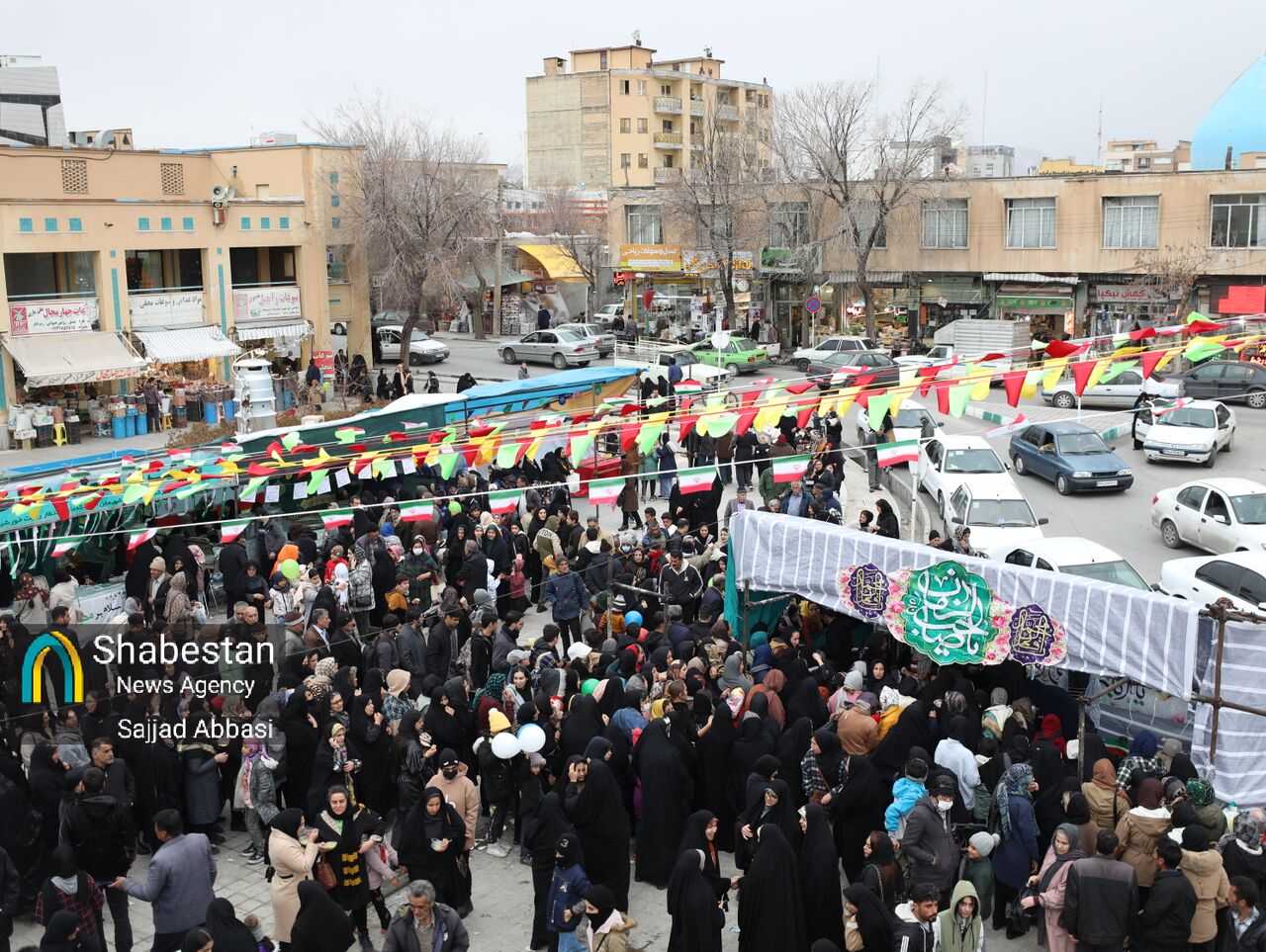 برپایی مواکب پذیرایی به مناسبت ولادت حضرت ولی‌عصر(عج) در شهرکرد