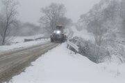 بارش برف و باران در گلستان؛ رانندگان مراقب لغزندگی جاده‌ها باشند