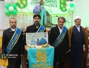 افتتاح بیست و چهارمین هیئت صلح مساجد کرمان در آمیزه‌ای باشکوه از جشن نیمه شعبان و انقلاب+تصاویر