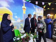 جشن نیمه شعبان در چایخانه حضرت رضا (ع) جیرفت