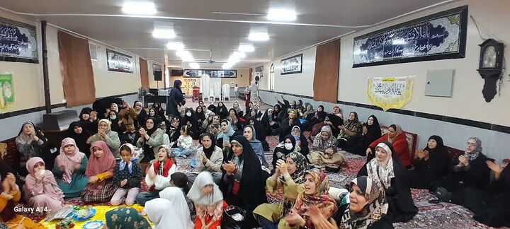 ماه شعبان در مسجد امام رضا(ع) اسلام‌آباد غرب رنگ مهدوی گرفت