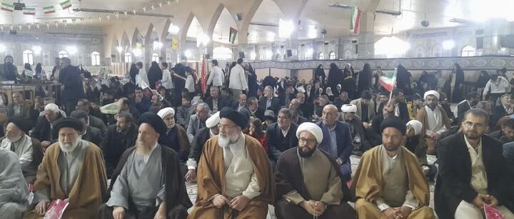 جشن باشکوه نیمه‌شعبان با حضور گسترده مردم و علما در یاسوج