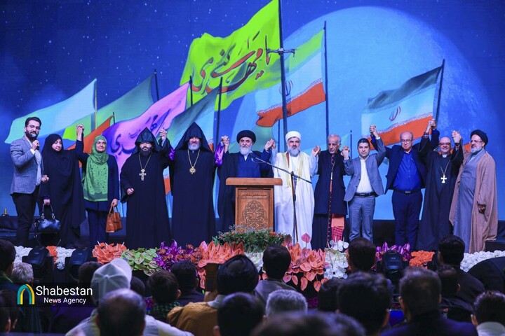 اتحاد رهبران ادیان در انتظار منجی؛ جشن نیمه شعبان در مسجد جمکران