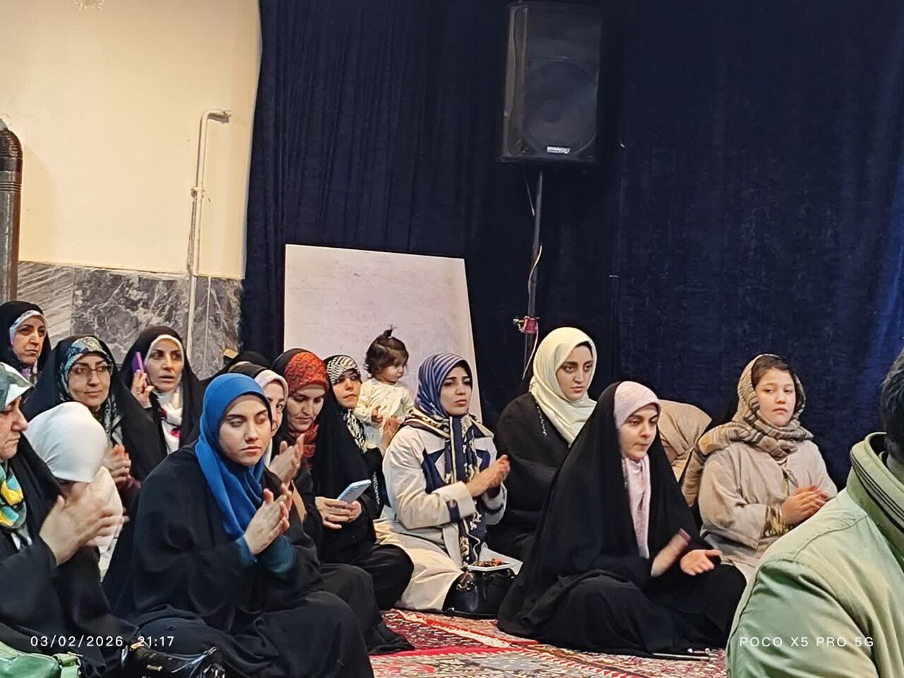 جشن نیمه شعبان با حضورجوانان مسجدی در مسجد امیرالمؤمنین(ع)  برگزار شد