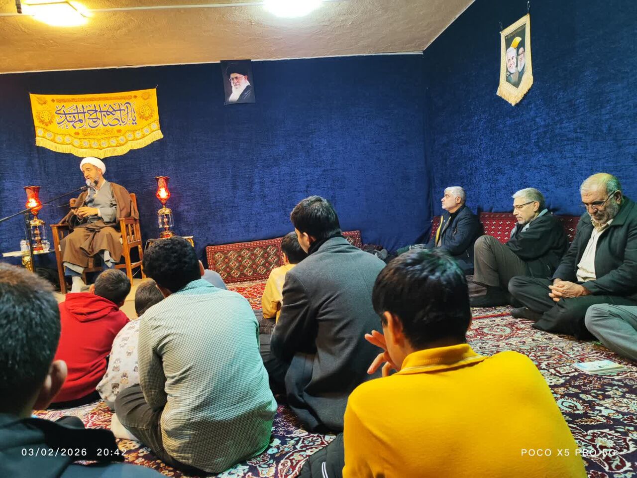 جشن نیمه شعبان با حضورجوانان مسجدی در مسجد امیرالمؤمنین(ع) برگزار شد