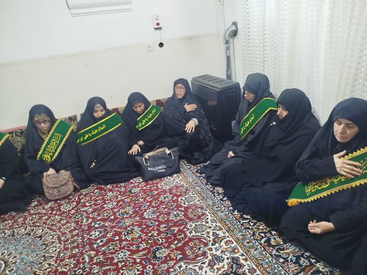 عطر حرم مطهر رضوی در بیت شهید جباری بهشهر پیچید