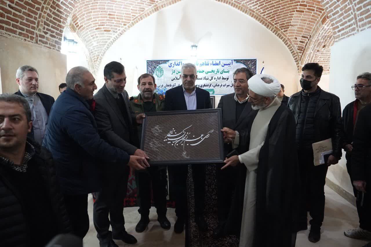 حمام تاریخی قپان شاهیندژ با کاربری موزه شهر افتتاح شد