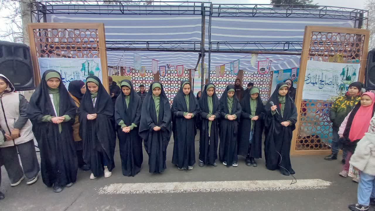 میدان‌داری بچه‌های مسجدی در مهمونی بزرگ نیمه شعبان ارومیه