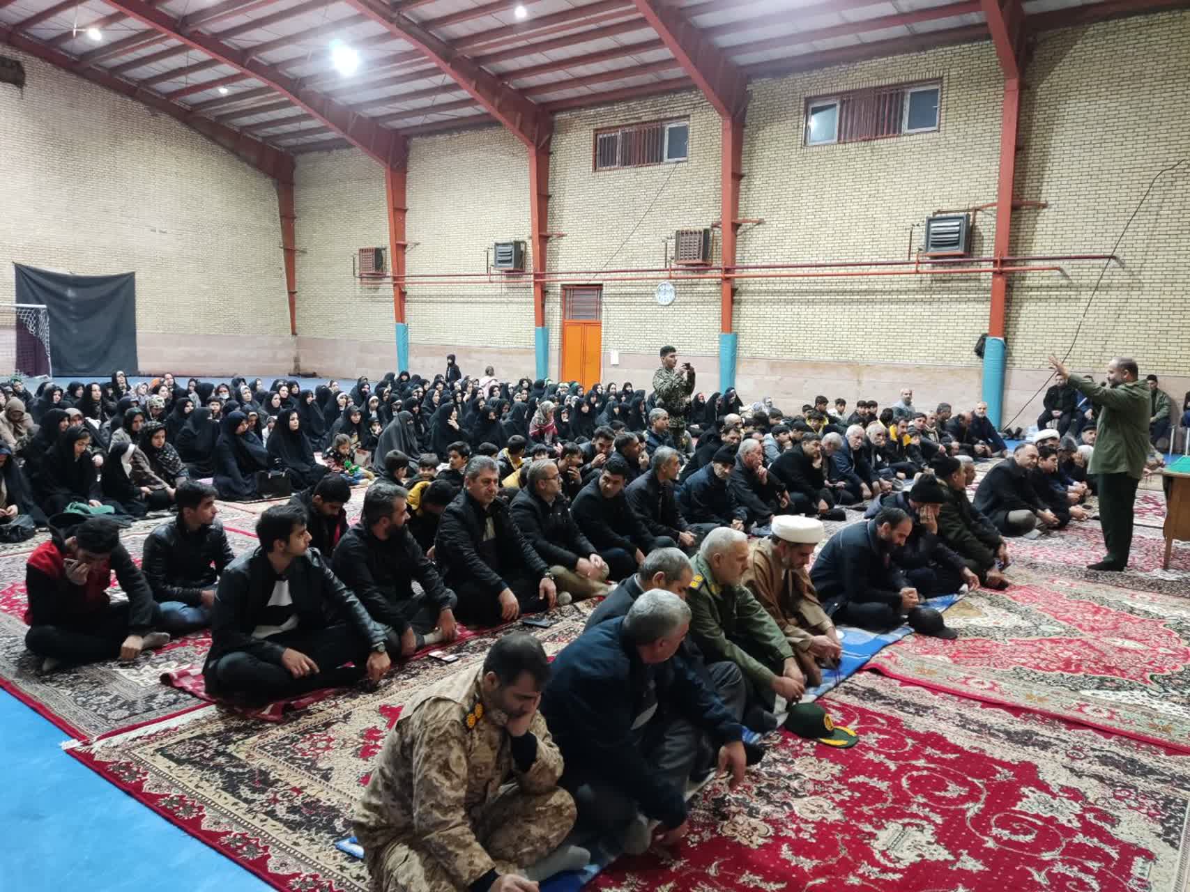 شکوه عشق و ولایت در مسجد امیرالمومنین(ع) روستا