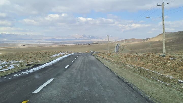 افتتاح پروژه روکش آسفالت محور بی‌بی زبیده خاتون در دهه فجر