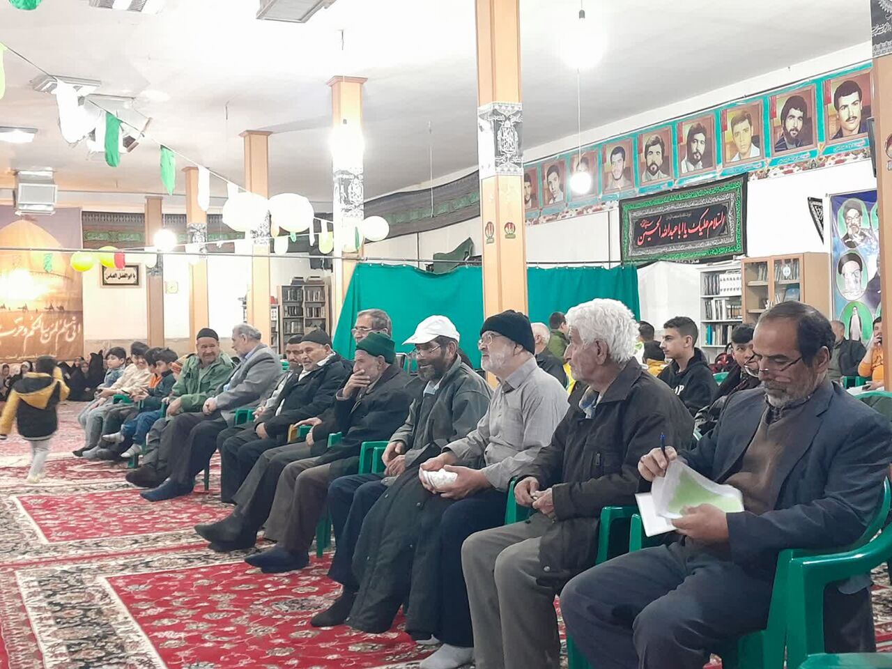 کاروان شادی «مردم امام زمانی» روستای امرآباد؛ حرکت جهادی کانون شهید آیت‌الله صدر در نیمه شعبان