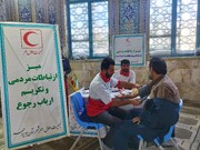 برپایی میز خدمت ویژه در نماز جمعه یاسوج