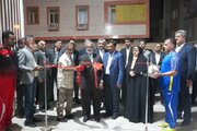 افتتاح پروژه بهسازی و بازآفرینی زمین‌ورزشی کوی امیر در بندرعباس
