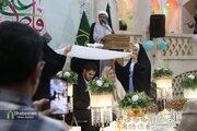 برگزاری جشن ازدواج ۲۰ زوج جوان در روستای خمینی‌شهر بشاگرد