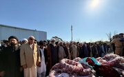 تشییع شهدای دیروز انفجار مسجد شیعیان اسلام‌آباد