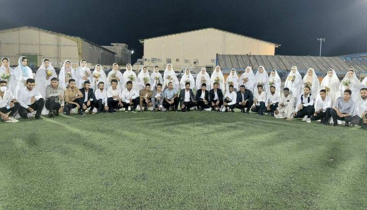 مراسم جشن ازدواج ۴۰ زوج جوان به همت خیرین و نیکوکاران کرمان