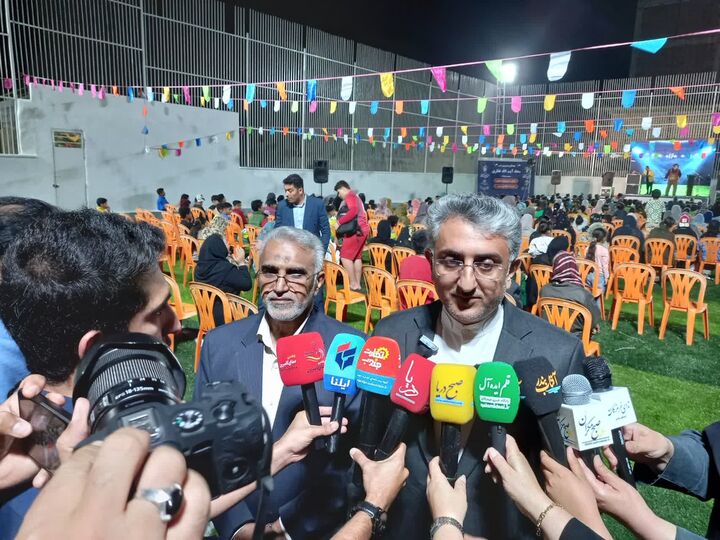 زمین ورزشی شهدای کوی آیت الله غفاری افتتاح شد