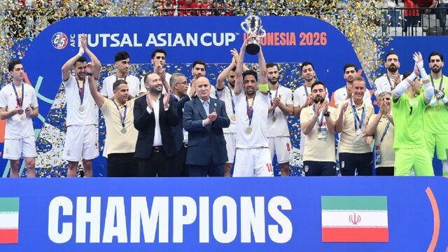 تبریک وزیر امور خارجه به‌مناسبت قهرمانی تیم فوتسال ایران