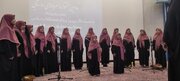 افتخارآفرینی دختران مسجدی چشمه‌پهن در جشنواره سرودهای روستایی