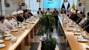 دیدار نماینده آیت‌الله سیستانی در ایران با مسئولان بعثه رهبری در مکه