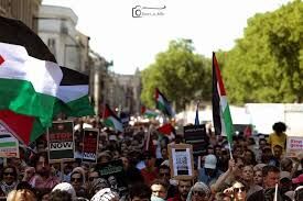 تظاهرات گسترده مردم کره جنوبی در حمایت از فلسطین