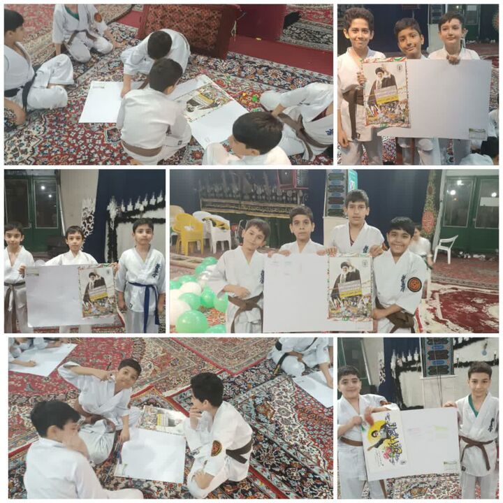 شرکت اعضای کانون فرهنگی در مسابقه روزنامه دیورای انقلاب