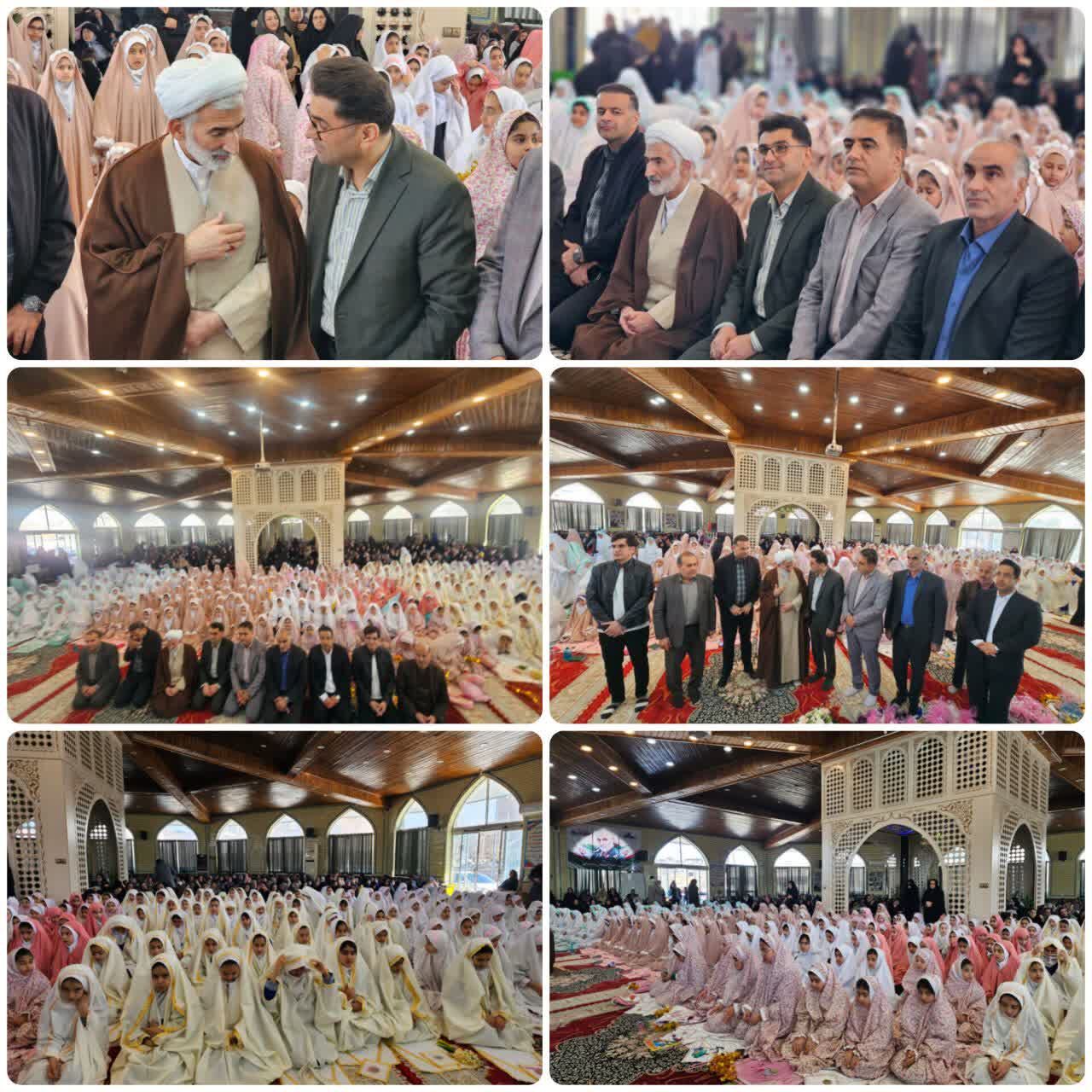 پیوند نسل نوجوان با آرمانهای شهدا در آیین جشن تکلیف نکا