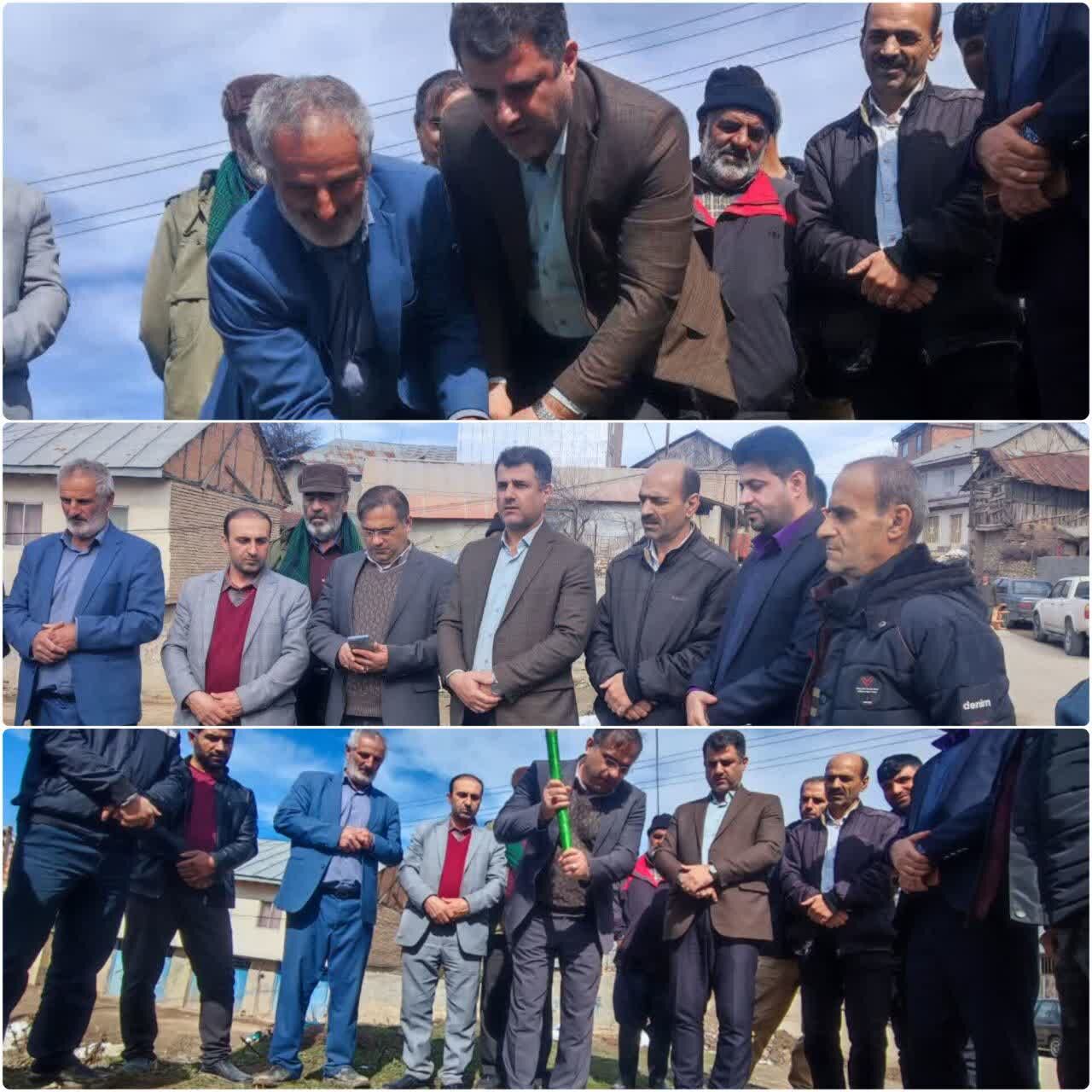 آغاز تحول روستایی با کلنگزنی دو دهیاری در گلوگاه