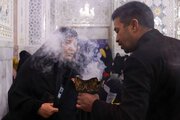 تشرف کاروان ۱۱۵۰ نفره زائران اولی از سراسر کشور به حرم رضوی