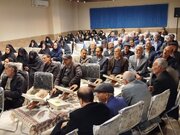 برگزاری آیین قرائت قرآن و تفسیر  ویژه دهه فجر در خانه امید بازنشستگان آران و بیدگل