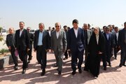 وزیر ارتباطات و فناوری اطلاعات وارد بندرعباس شد