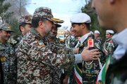 بازدید امیر الهامی از منطقه پدافند هوایی شمال‌غرب