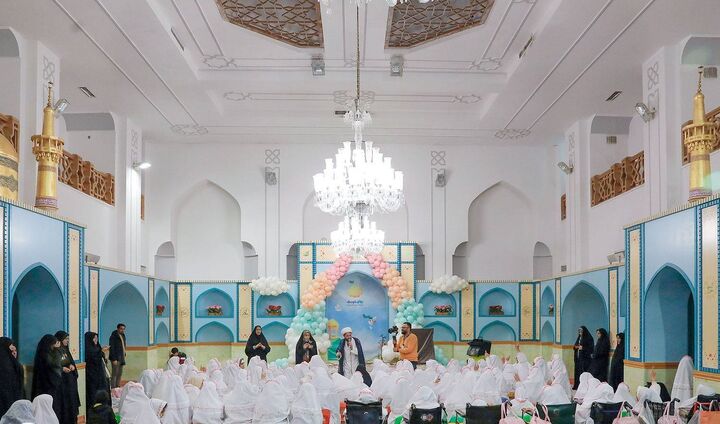 جشن تکلیف دختران استثنایی در سایه امام رضا(ع)