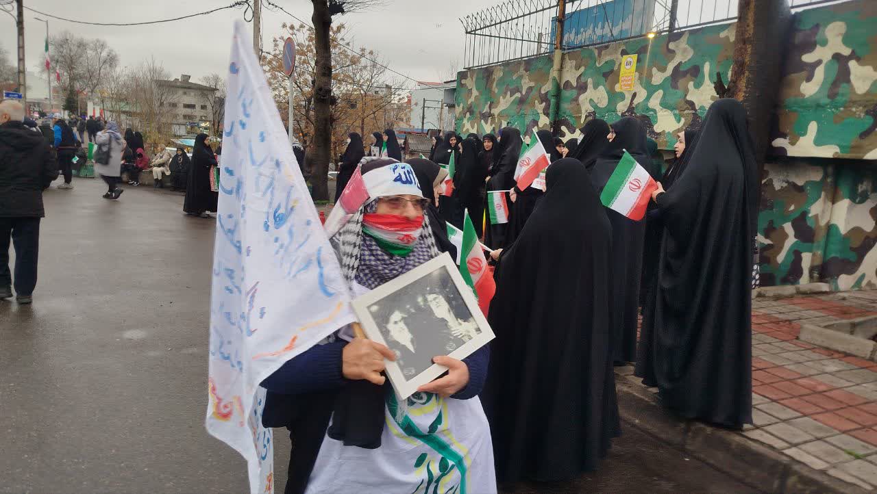 سنگتمام گیلانیها در جشن چهلوهفت سالگی انقلاب