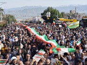 راهپیمایی ۲۲ بهمن ماه در جیرفت