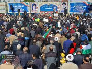 مدافعان حرم در خیابان‌های کرمان