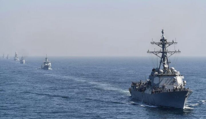 برخورد ۲ کشتی نیروی دریایی آمریکا  در دریای کارائیب ۲ مجروح برجای گذاشت