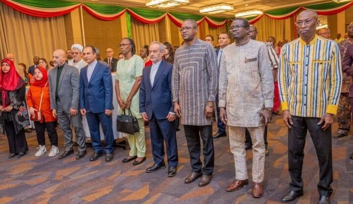 جشن سالروز پیروزی انقلاب اسلامی ایران در بورکینافاسو با حضور پنج وزیر این کشور