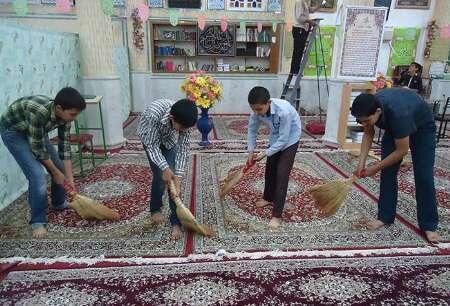 وقتی مساجد نفس تازه می‌کنند؛ استقبال از ماه مهمانی خدا در فارس
