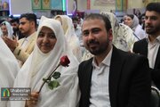 جشن ازدواج مسجدی ۱۱۰ زوج مشهدی