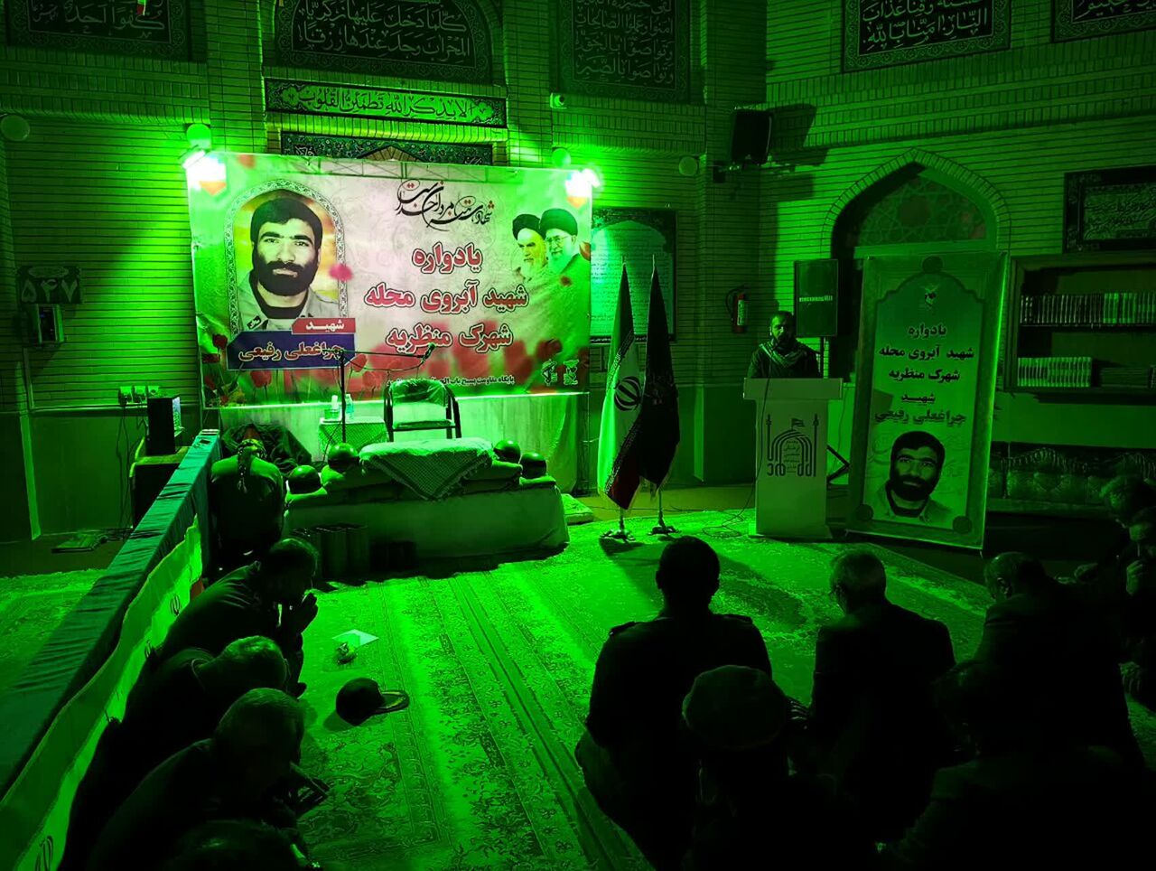 مسجد امام هادی(ع) منظریه میزبان یادواره شهید چراغعلی رفیعی