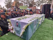 فردوس در سوگ شهید مدافع امنیت