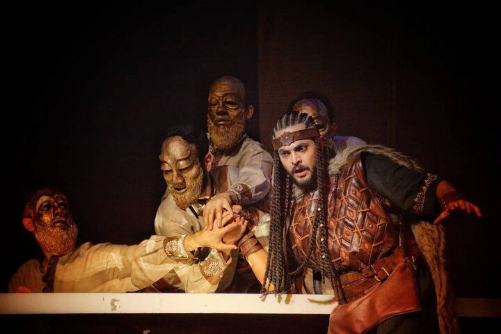 روایت تصویری از  نمایش هیولاکش در یزد