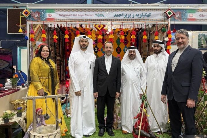 نمایشگاه «گنجینه ایران‌زمین» در دوحه برپا شد