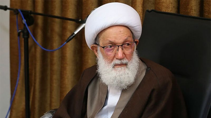 آیت‌الله شیخ عیسی قاسم: سکوت در برابر تجاوز به ایران و غزه، یاری باطل است