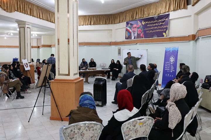 هنرهای تجسمی فجر؛ روایت هنرمندان چهارمحال و بختیاری از بحران آب